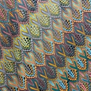 Donna Morgan mixed color  Patterned Maxi Dress